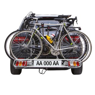 Anhängerkupplungsträger für 3 Fahrräder oder 2 E-Bikes