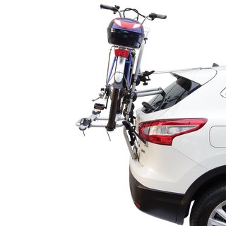 Fahrradheckträger für den Transport von 2 E-Bikes